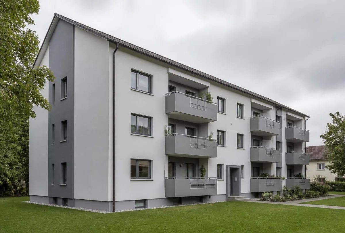 Beispielhafte Visualisierung: Fertiggestellte Neubauwohnung in Pforzheim